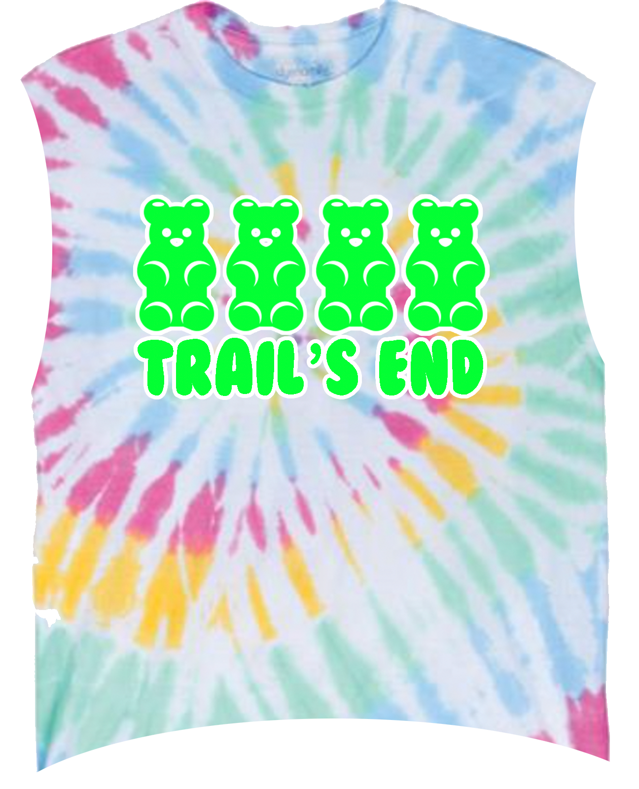 Camp Gummy Tie Dye Tee/Tank